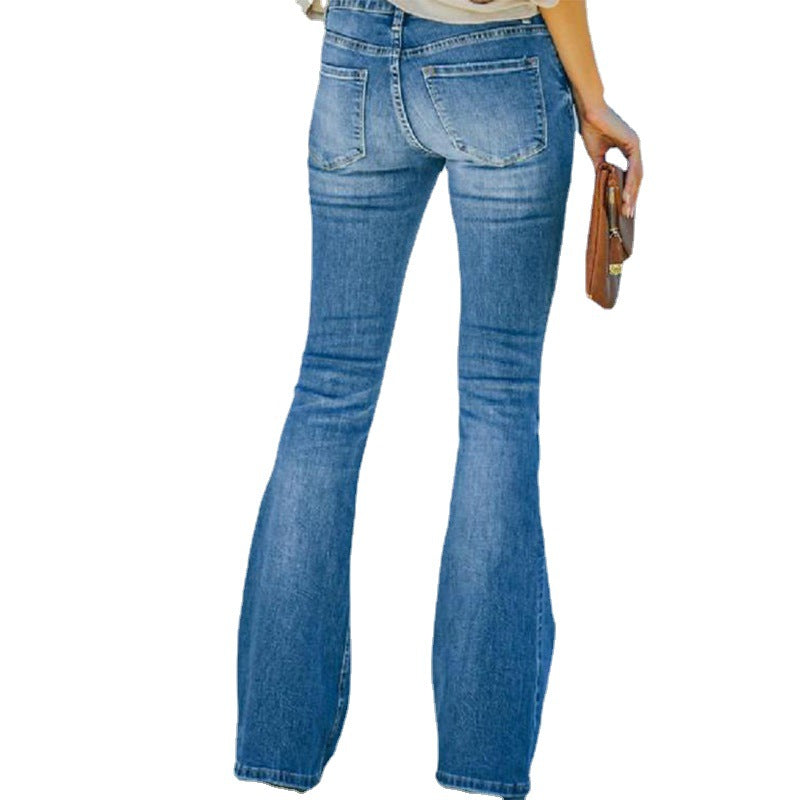 Gabriella | Women’s High-Waisted Flared Jeans