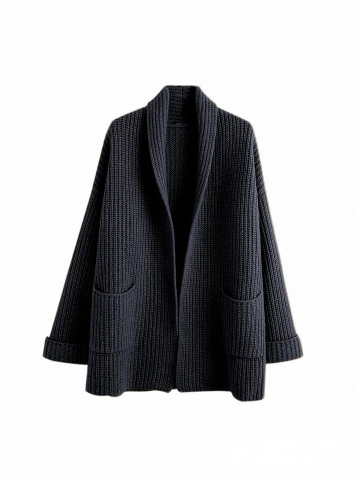 Daisy | Women’s Oversized Ribbed Knit Long Cardigan