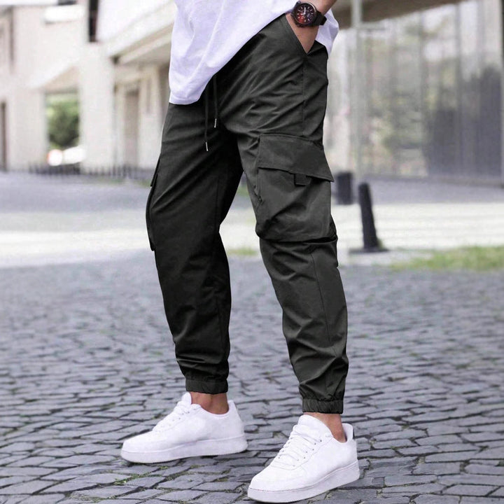 Joshua | Men Relaxed Fit Utility Cargo Jogger Pants