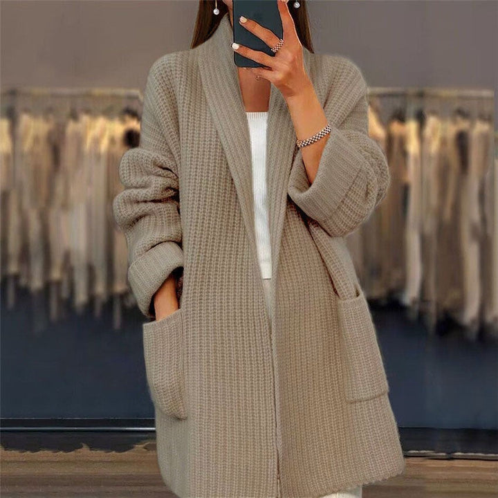 Daisy | Women’s Oversized Ribbed Knit Long Cardigan