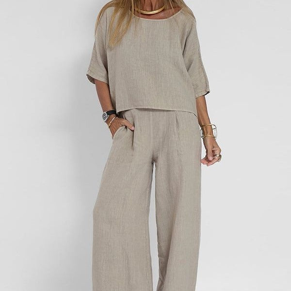 Laura | Comfortable Loose Fit Matching Outfit for Women