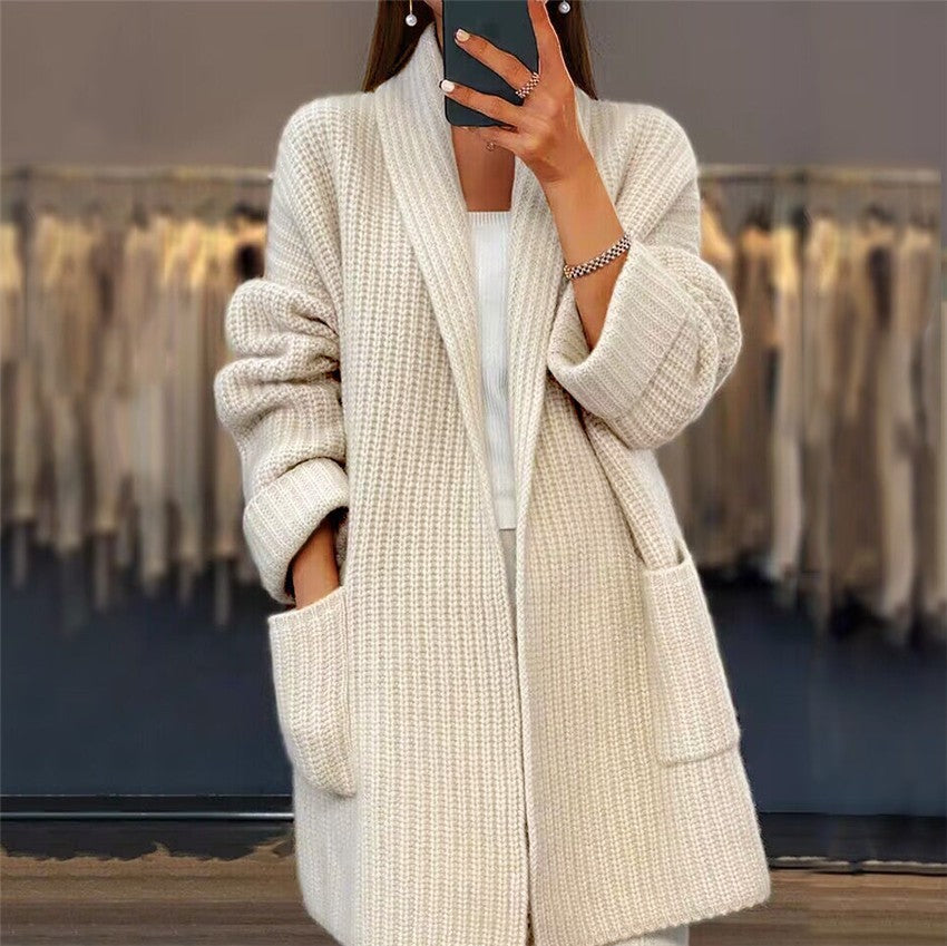Daisy | Women’s Oversized Ribbed Knit Long Cardigan