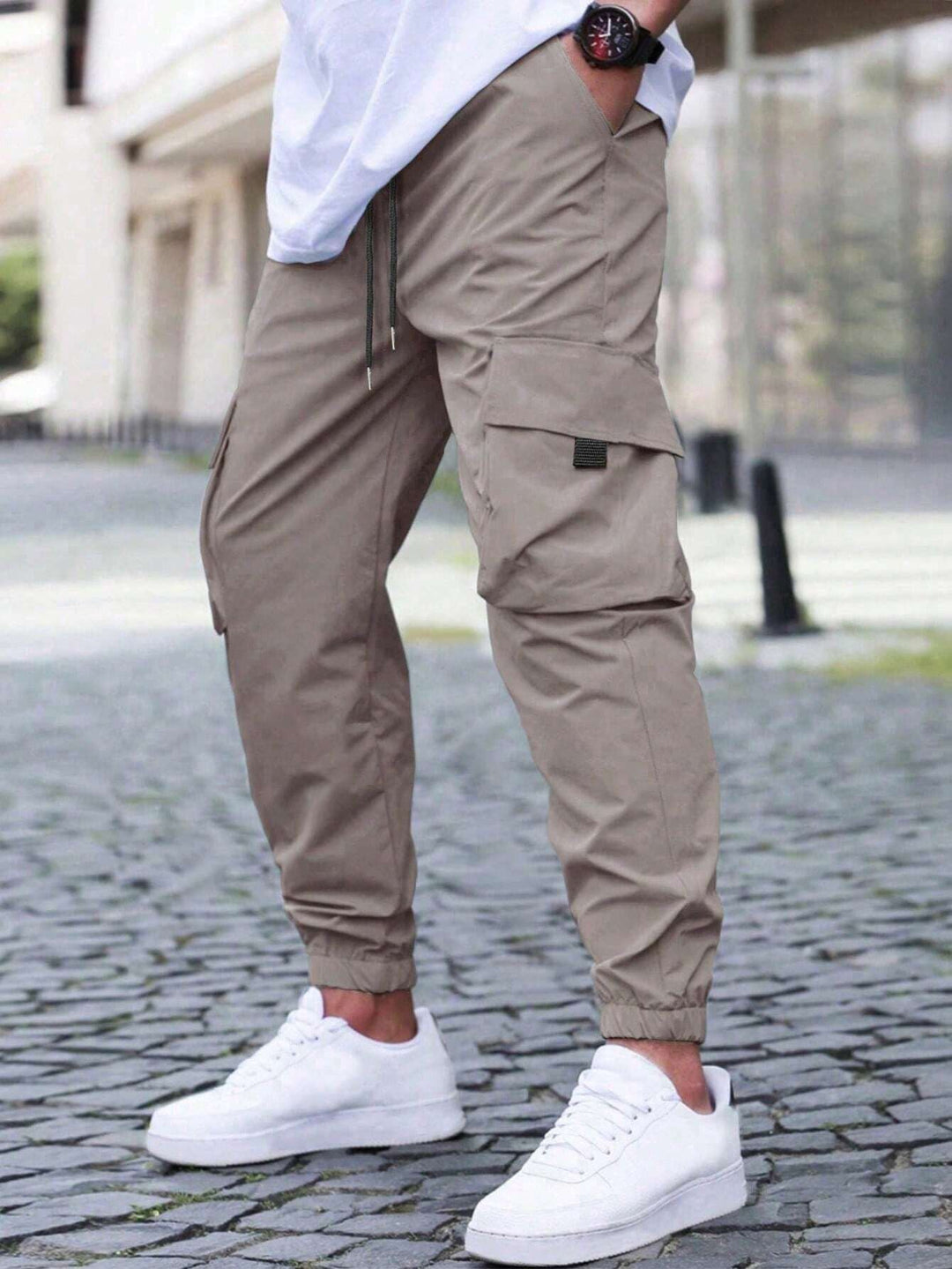 Joshua | Men Relaxed Fit Utility Cargo Jogger Pants