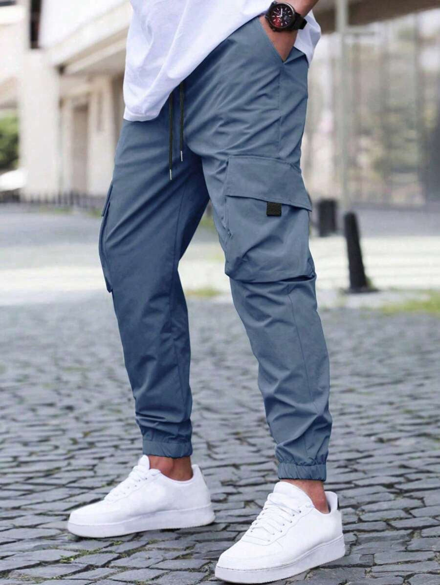 Joshua | Men Relaxed Fit Utility Cargo Jogger Pants