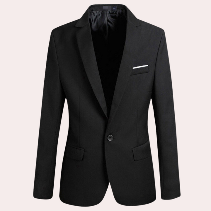 Brandon | Men’s One-Button Tailored Formal Blazer