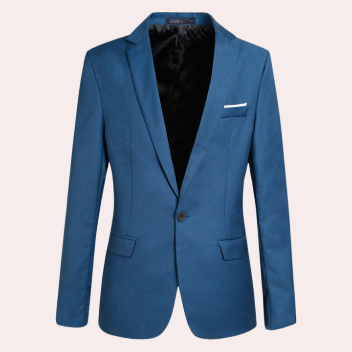 Brandon | Men’s One-Button Tailored Formal Blazer