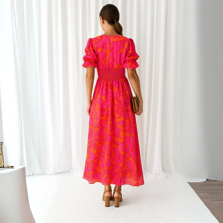 Polina | Elegant Maxi Dress With Sleeves