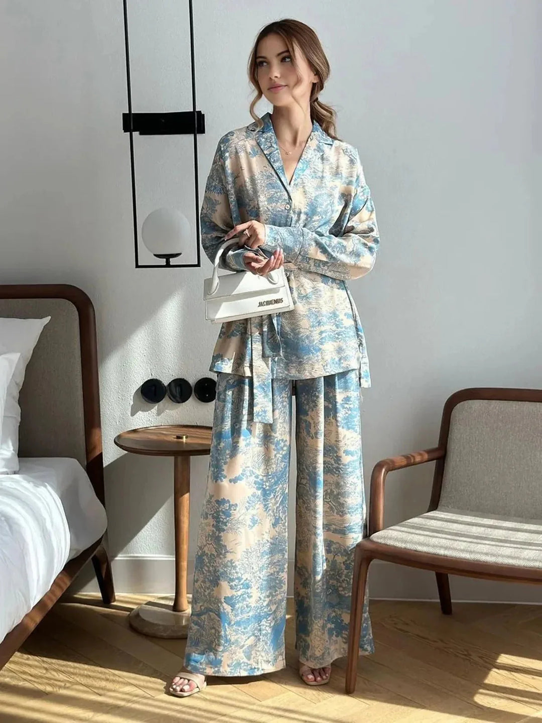 Scarlett | Women’s Relaxed Fit Belted Lounge Set