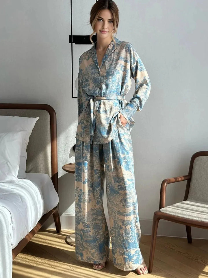 Scarlett | Women’s Relaxed Fit Belted Lounge Set