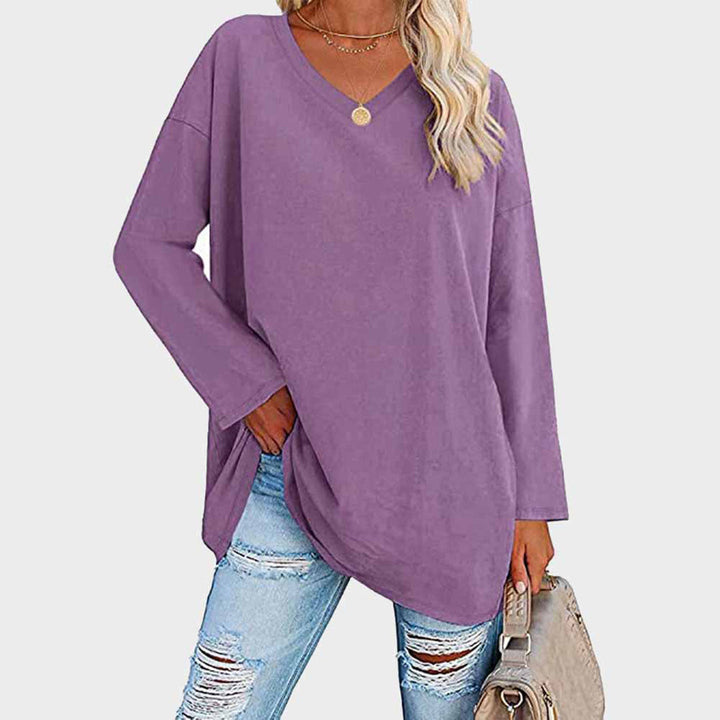 FREYA | FASHIONABLE LONG SLEEVED T-SHIRT FOR WOMEN