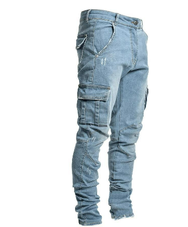 Carl | Men’s Urban Style Slim Cargo Pants
