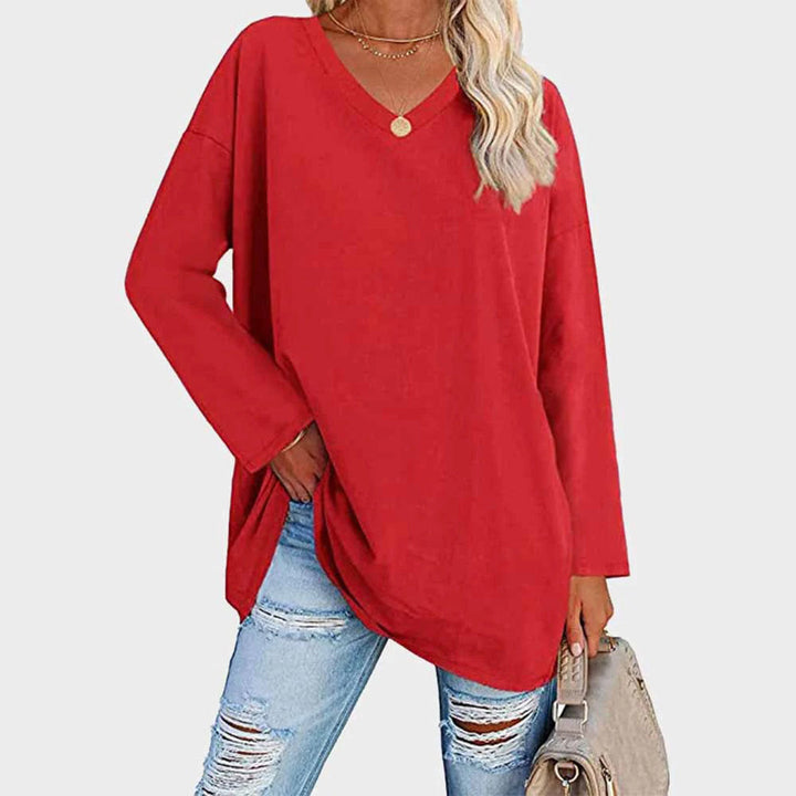 FREYA | FASHIONABLE LONG SLEEVED T-SHIRT FOR WOMEN
