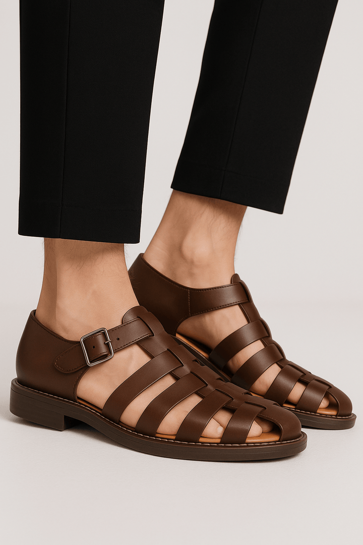 Michael | Men’s Fisherman Style Buckle Strap Sandals