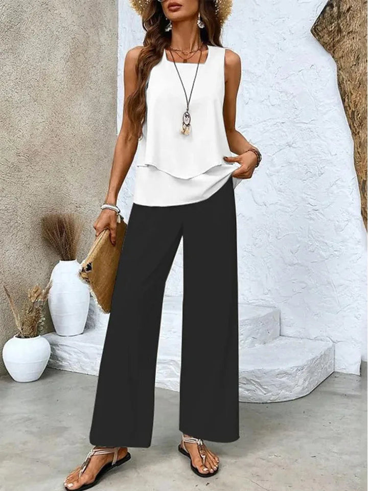 Romy | Elegant Two-Piece Summer Set