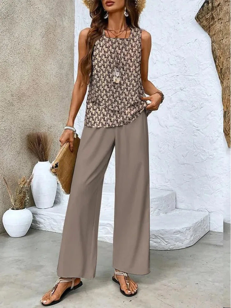 Romy | Elegant Two-Piece Summer Set