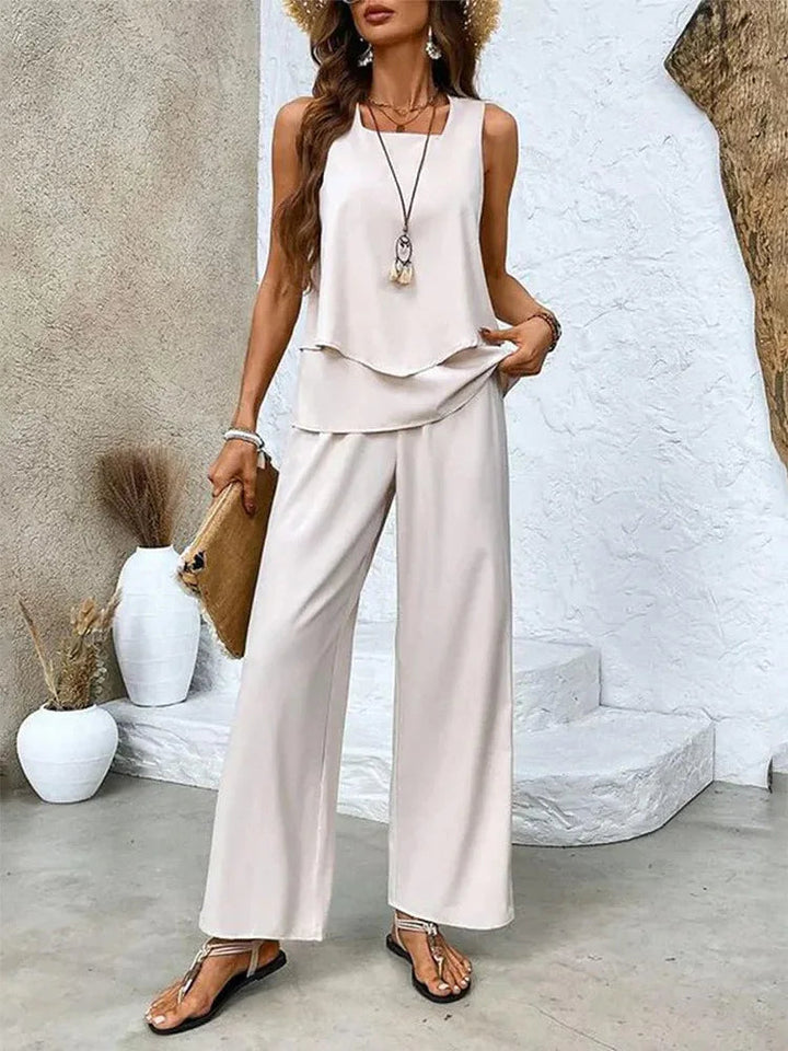 Romy | Elegant Two-Piece Summer Set