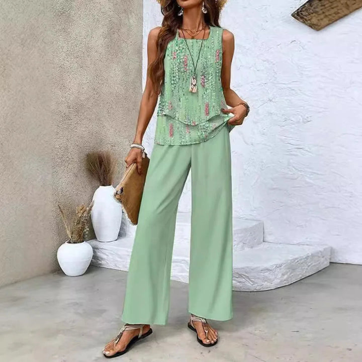 Romy | Elegant Two-Piece Summer Set