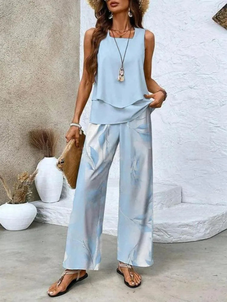 Romy | Elegant Two-Piece Summer Set