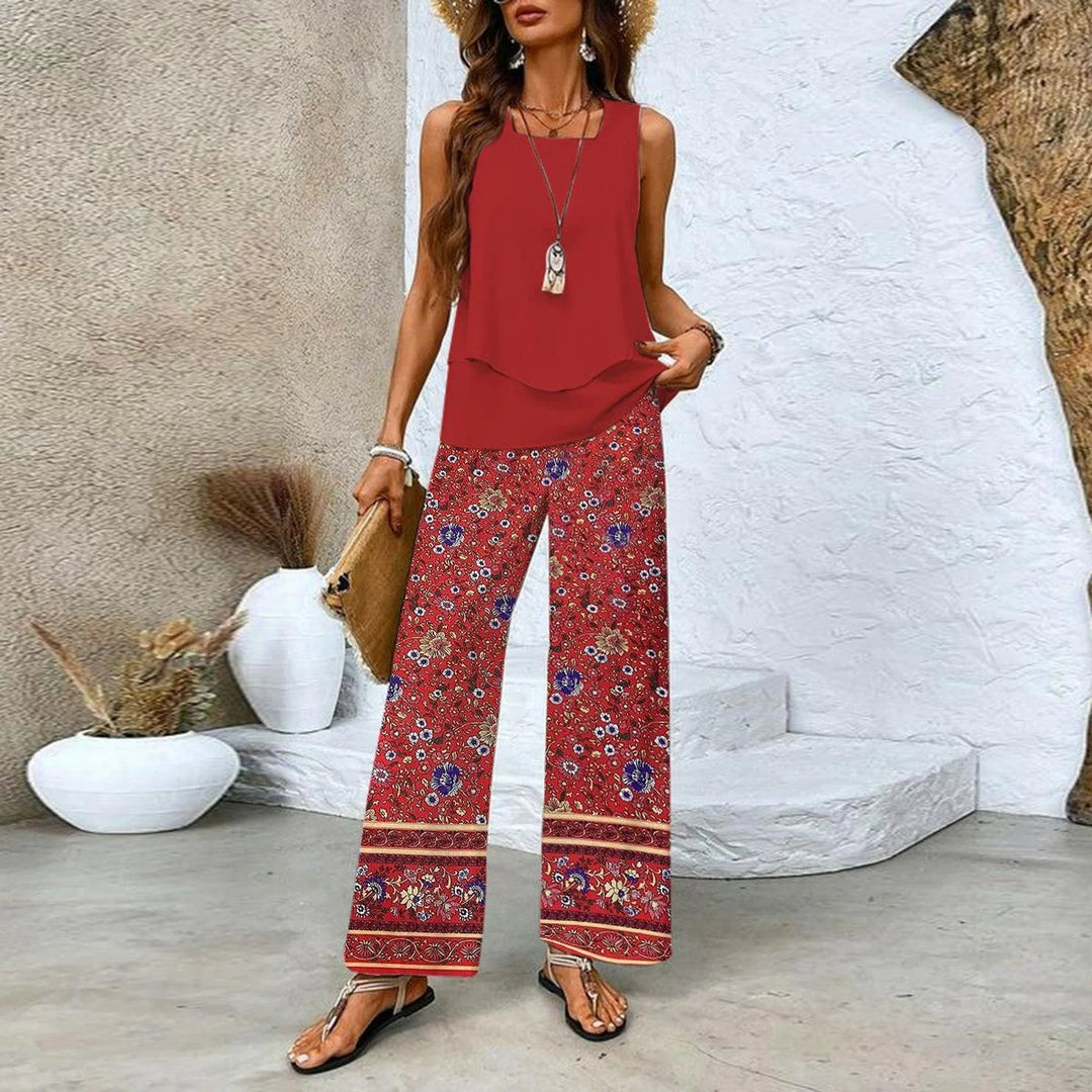 Romy | Elegant Two-Piece Summer Set