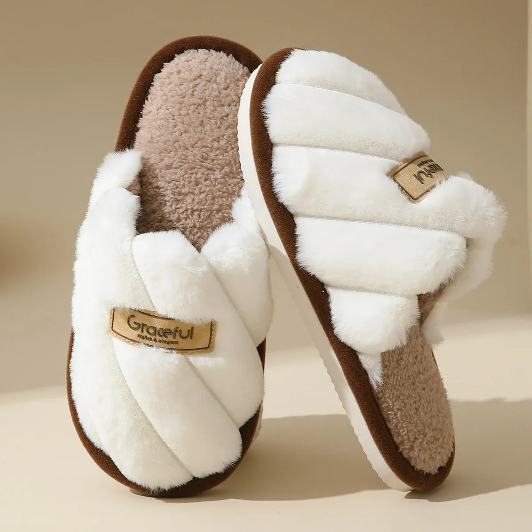 Ava | Women Plush Winter Slippers