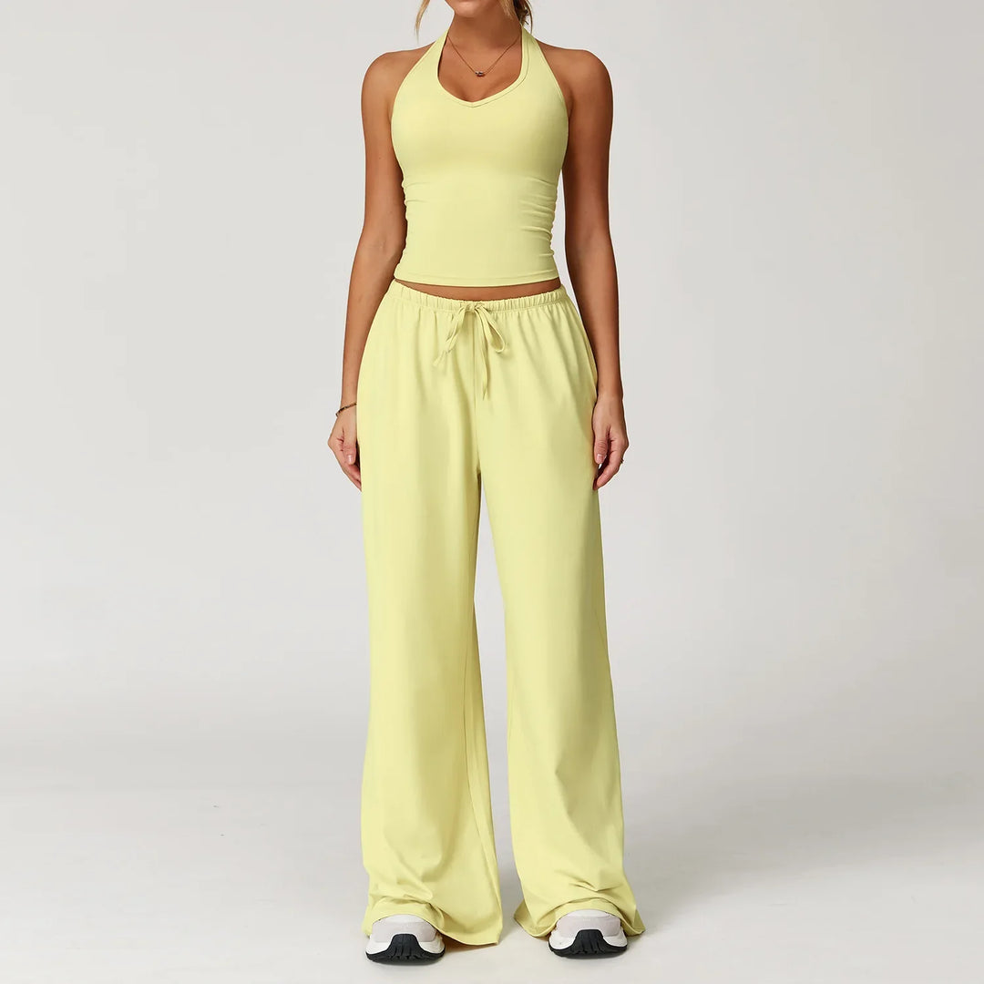 Holly | Women’s Relaxed Fit Tank and Pants Set