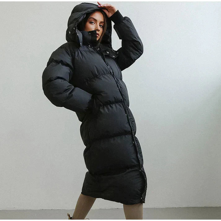 Carla | Women’s Winter Puffer Coat with Hood