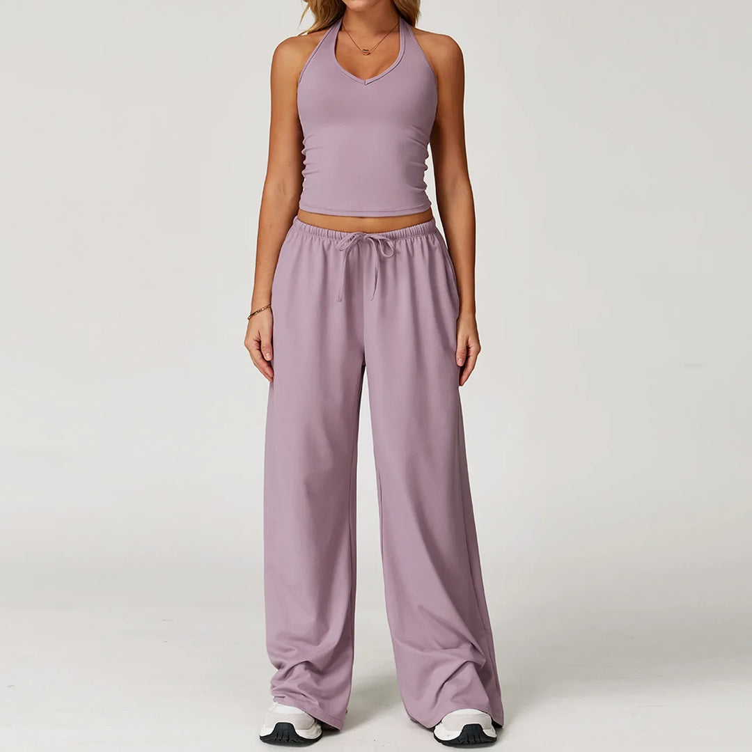 Holly | Women’s Relaxed Fit Tank and Pants Set
