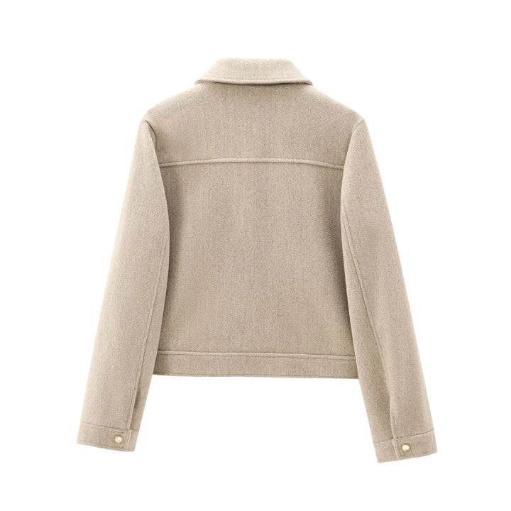 Maisie | Women’s Utility Cropped Zip-Up Jacket