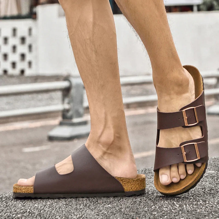 Arizoni | Casual Leather Sandals
