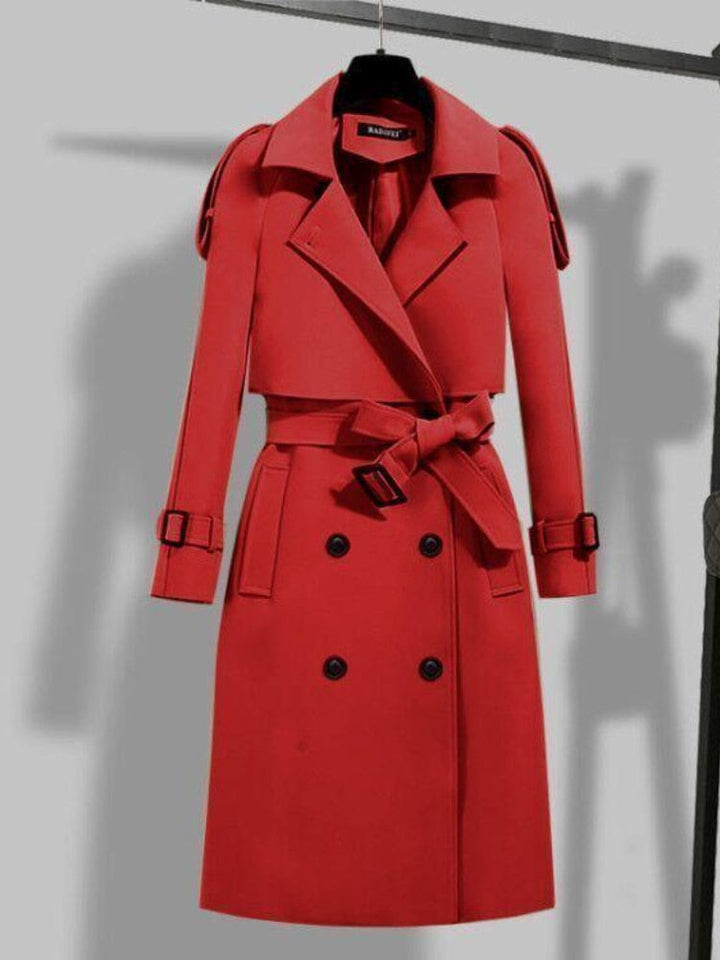 Emma | Women’s Elegant Cropped Formal Trench Coat