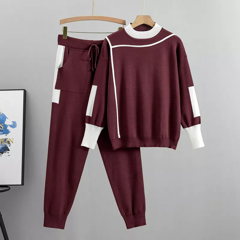 Heidi | Women’s Casual Relaxed Fit Sweater and Pants Set