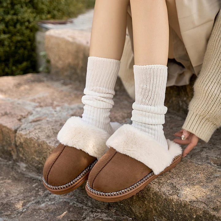 Audrey | Women Cozy Winter Fuzzy Slippers