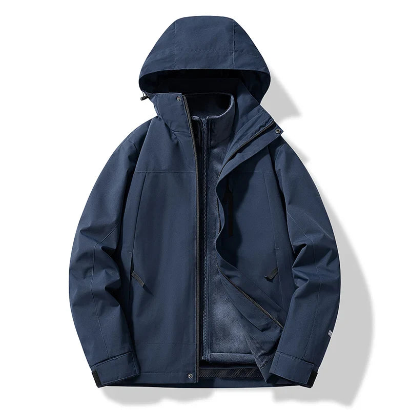 Samuel | Men’s Functional Zip Front Hooded Jacket