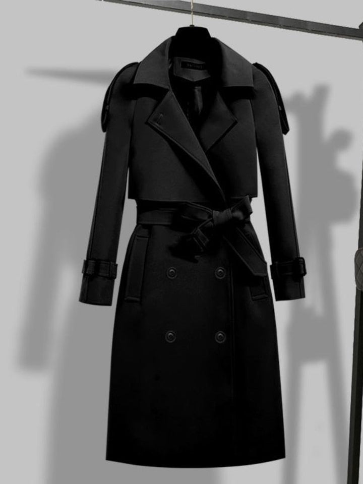 Emma | Women’s Elegant Cropped Formal Trench Coat