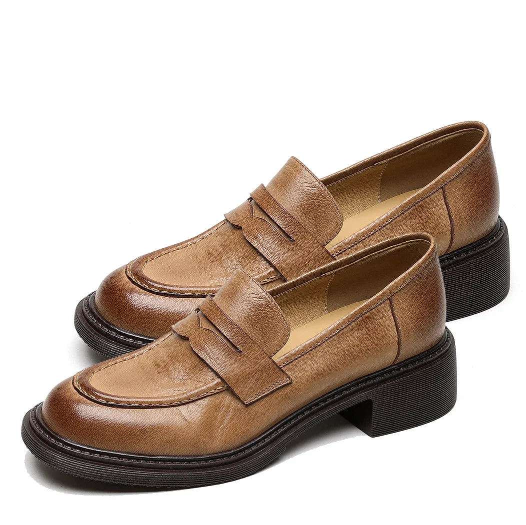 Diana | Classic Women’s Leather T-Strap Shoes
