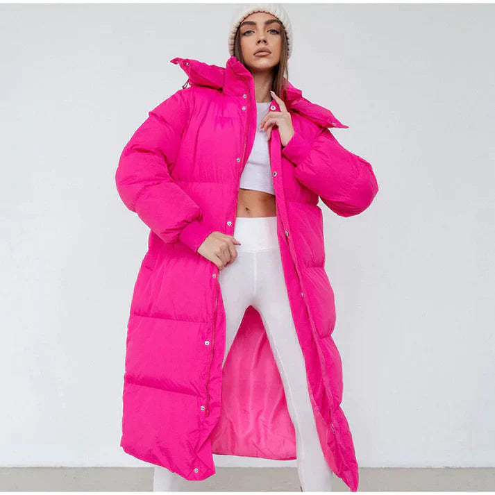 Carla | Women’s Winter Puffer Coat with Hood