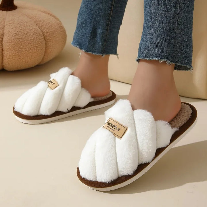 Ava | Women Plush Winter Slippers