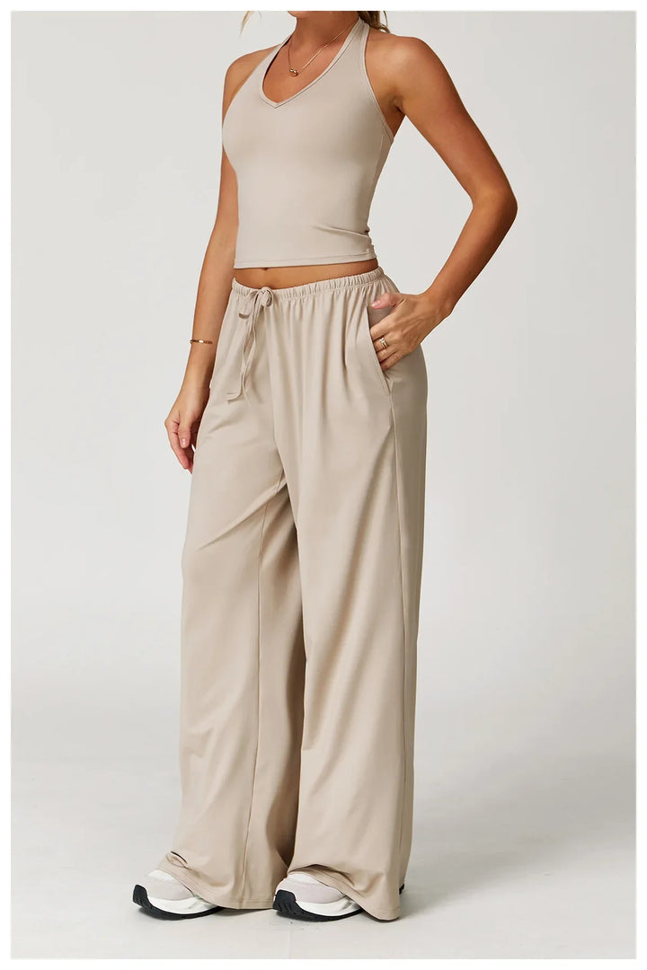 Holly | Women’s Relaxed Fit Tank and Pants Set