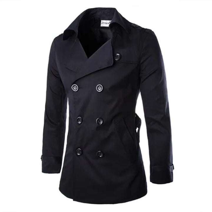 Elliot | Men's Double-Breasted Trench Coat for Fall
