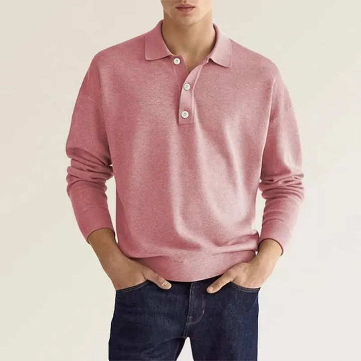 George | Men’s Minimal Style Long Sleeve Shirt