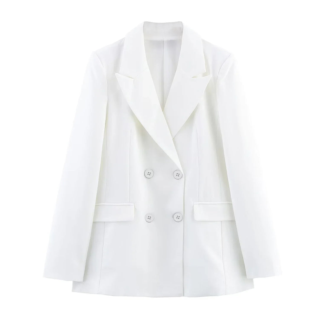 Caroline | Chic Formal Suit Set with Tailored Long Blazer for Women