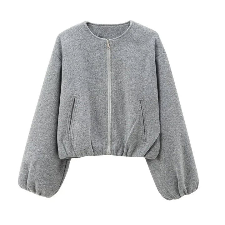 Lucy | Women’s Casual Loose Fit Zip-Up Jacket