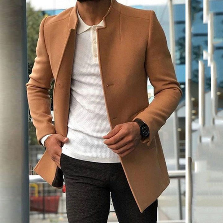 Andrew | Men's Slim Fit Casual Long Jacket