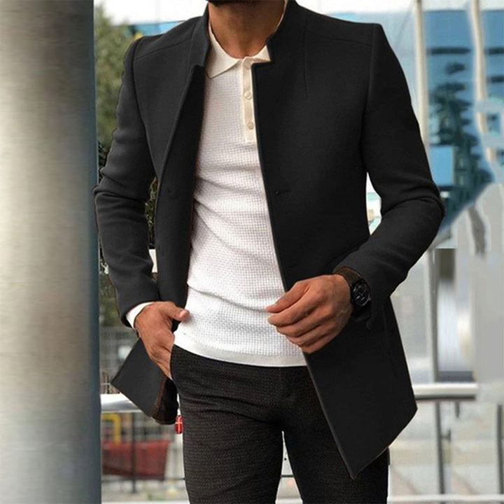 Andrew | Men's Slim Fit Casual Long Jacket