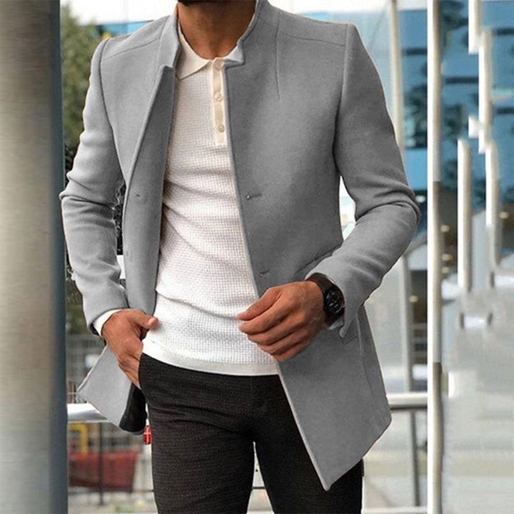 Andrew | Men's Slim Fit Casual Long Jacket