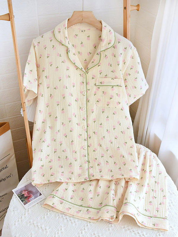 Holly | Women’s Cozy Button Down Lounge Pajama Set