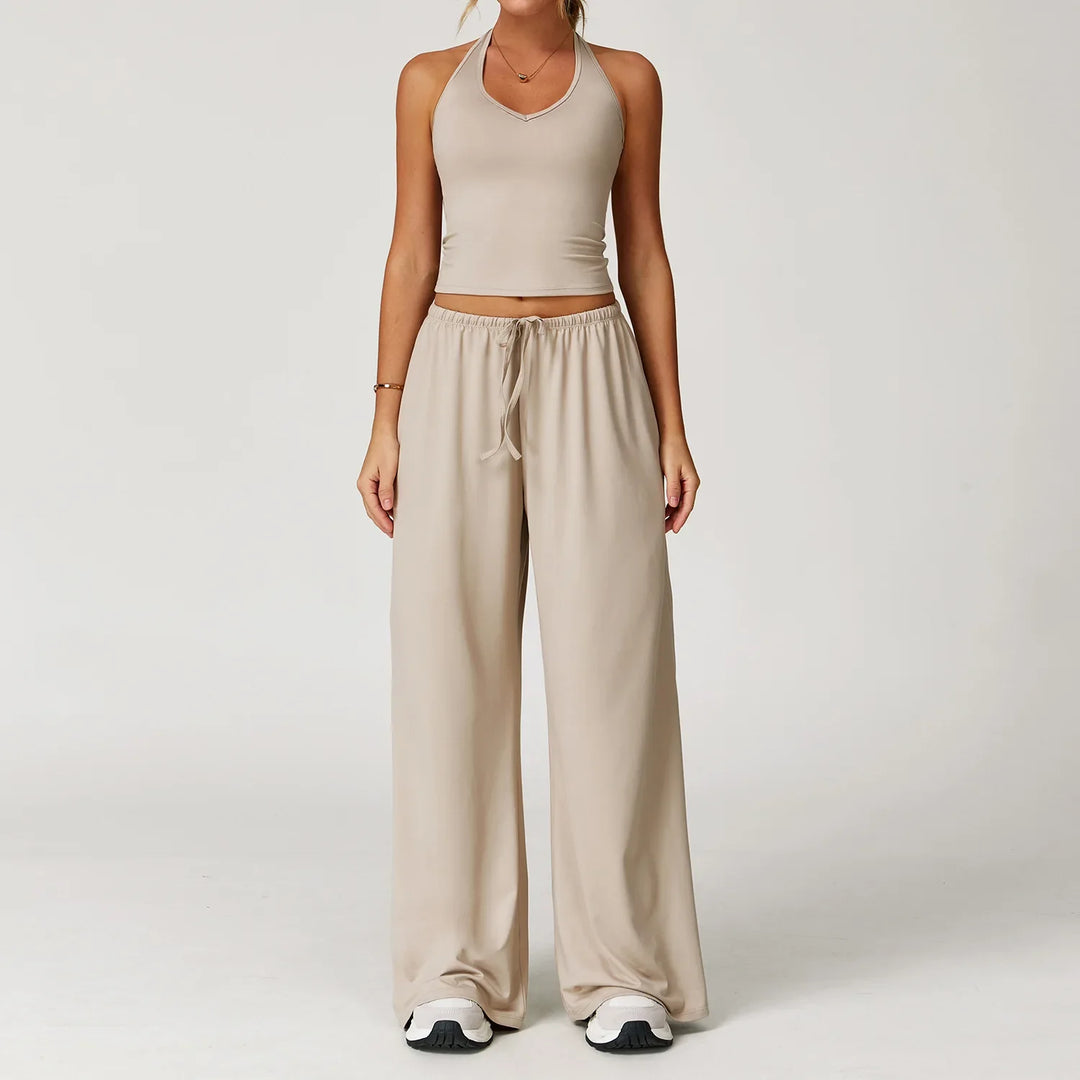 Holly | Women’s Relaxed Fit Tank and Pants Set