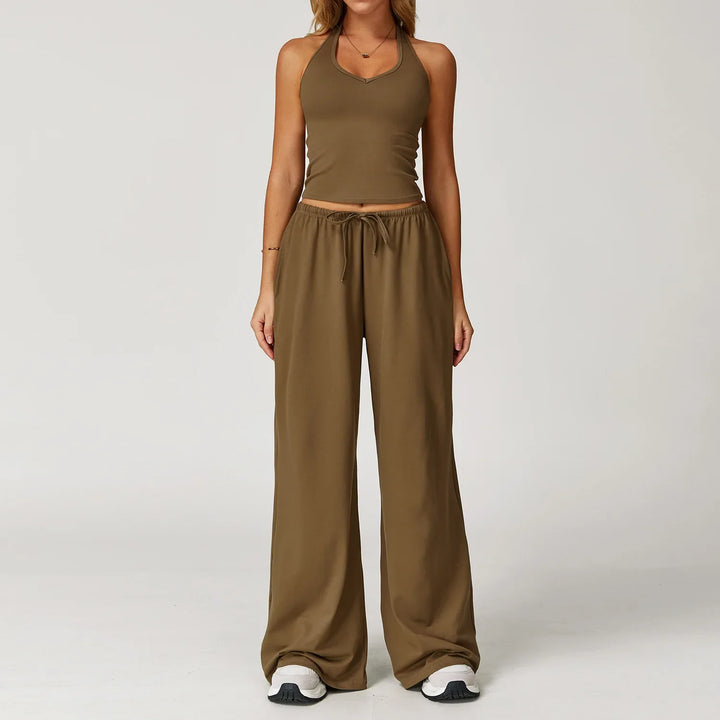 Holly | Women’s Relaxed Fit Tank and Pants Set