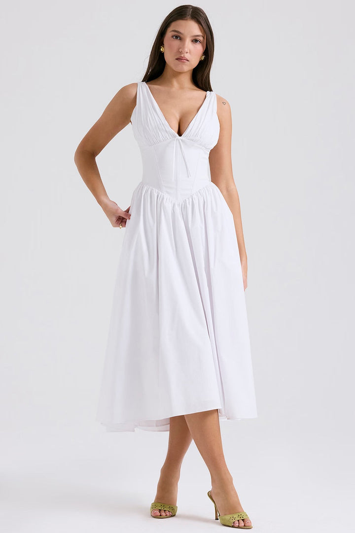 Aurelia | Elegant Summer Midi Dress