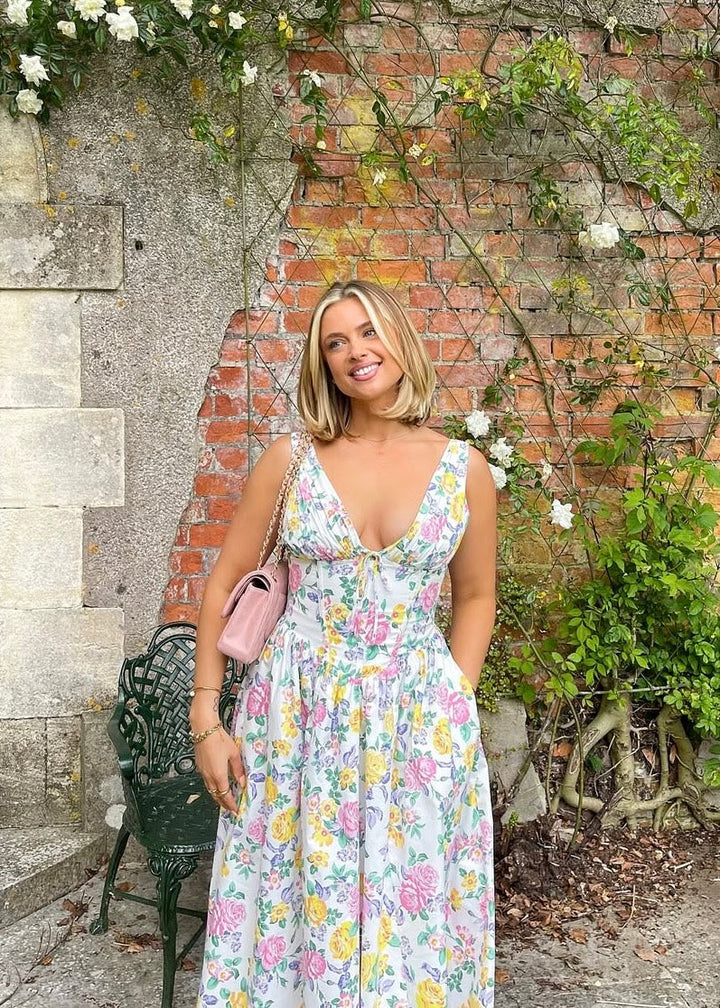 Aurelia | Elegant Summer Midi Dress